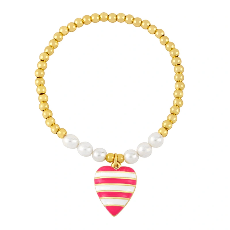 Clearance European and American pearl shell bracelet beach style simple colorful beaded hand jewelry bracelet bre96