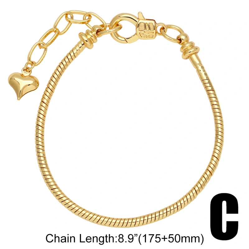 AS jewelry 26 letters pendant bracelet female gold-plated love hand jewelry bracelet brc19