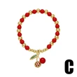 AS jewelry European and American new style inlaid zircon fruit cherry bracelet beaded hand jewelry bre17 bracelet