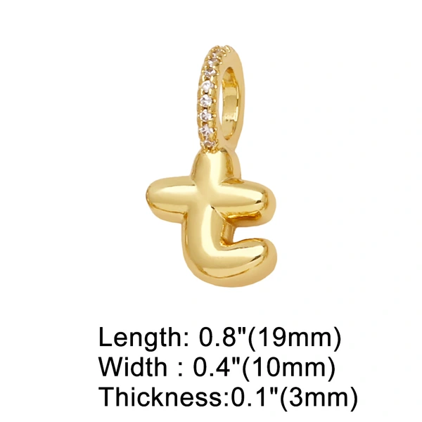 AS jewelry 26 letters pendant bracelet female gold-plated love hand jewelry bracelet brc19