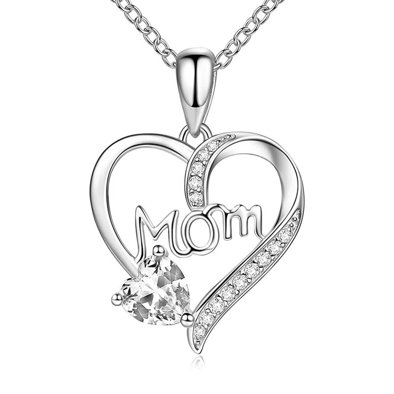 New live necklace source manufacturer, retro fashion Mom sweater chain necklace source manufacturer