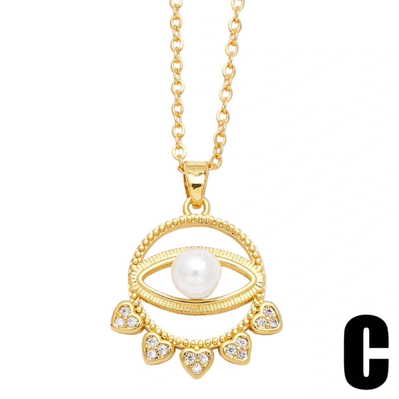 Hot selling pearl necklace women's European and American fashion flower bow pendant clavicle chain nkb832