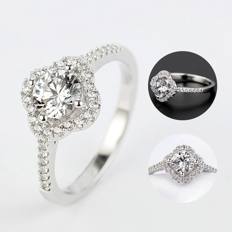 Fashion OL new Valentine's Day gift exquisite four-leaf clover flower jewelry set e-commerce supply