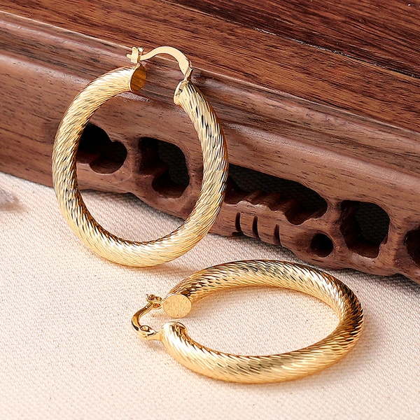 Middle Eastern hot-selling earrings, threaded metal rings, exaggerated jewelry for women, hot selling in Europe and America