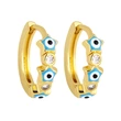 Clearance retro trend star-shaped devil's eye earrings color oil drop earrings versatile design earrings female era125