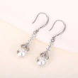 New earrings exquisite and elegant imitation pearl long earrings for women wedding bridal earrings for women