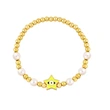 Clearance European and American trendy five-pointed star devil's eye bracelet niche Internet celebrity fashion bracelet bre79