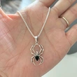 European and American fashion personality necklace Halloween ghost spider necklace new hot selling exaggerated accessories