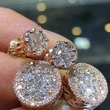 Hot-selling earrings for women, floral zircon earrings, all-match earrings