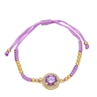 Hot selling colorful zircon bracelet for women, versatile and high-end bracelet, hand jewelry brm54