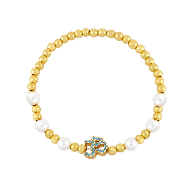 Clearance sale European and American hot selling fashion popular jewelry style niche design pearl bracelet female brh53