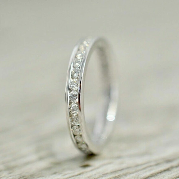 Japanese and Korean simple RINGS style high-end minimalist style ring full of stars and diamonds daily versatile ring