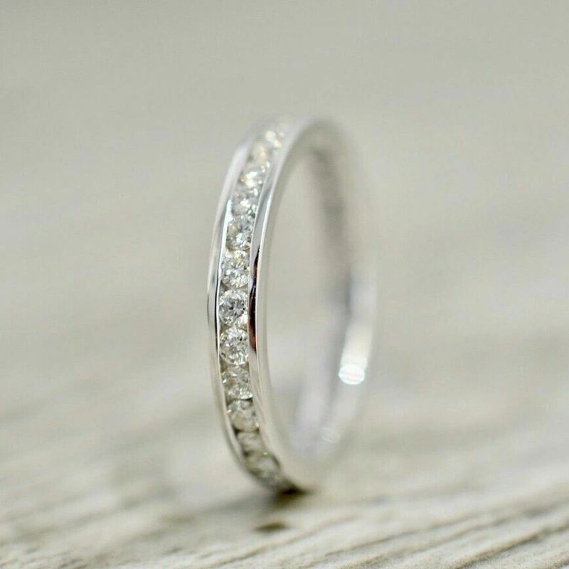 Japanese and Korean simple RINGS style high-end minimalist style ring full of stars and diamonds daily versatile ring