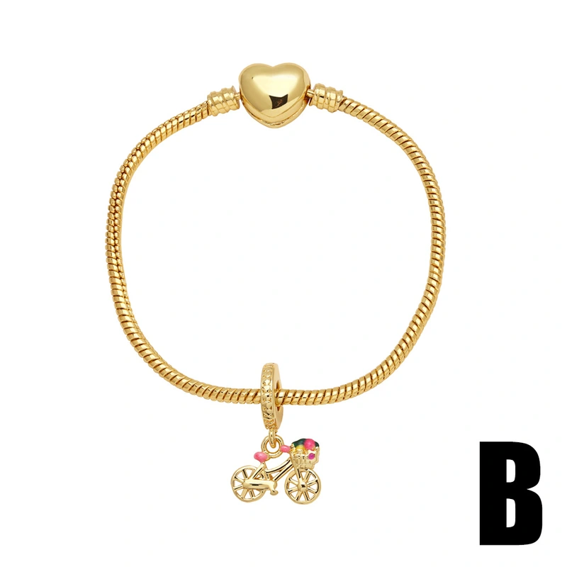 AS jewelry bracelet hot selling butterfly girl bracelet gold-plated zircon hand jewelry bre95