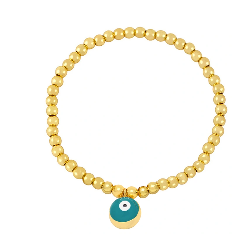 Clearance bracelet women's evil eye bracelet fashion beaded elastic bracelet evil eye brj43