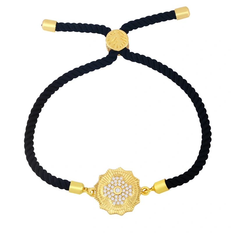 Clearance European and American sources simple evil devil eye bracelet palm red rope braided bracelet brd87