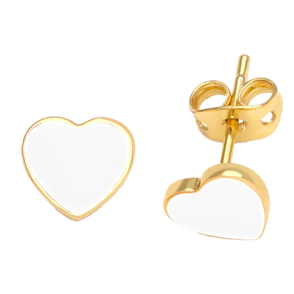 New trend earrings niche design oil drop heart earrings simple personality earrings era068
