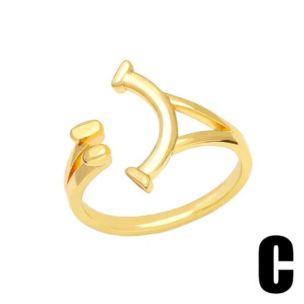 Clearance hot selling smiley face ring female index finger niche design high-end light luxury fox ring rim80