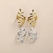 Leaf ear clip for women without piercings Korean simple fresh forest retro student ear bone clip