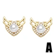 Niche high-end pearl heart earrings 2023 new trend earrings for women light luxury butterfly small earrings era012