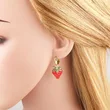 AS jewelry hot style fruit oil drop strawberry banana grape pendant earrings earrings female ers53