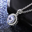 New hot selling pendant fashion necklace group inlaid zircon pendant birthday gift female wholesale