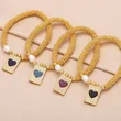 AS jewelry hot selling love pendant bracelet gold-plated full zircon hand jewelry bracelet brf07
