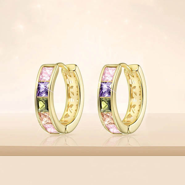 Dopamine style earrings for women, exquisite and fashionable urban jewelry, factory direct sales, popular jewelry