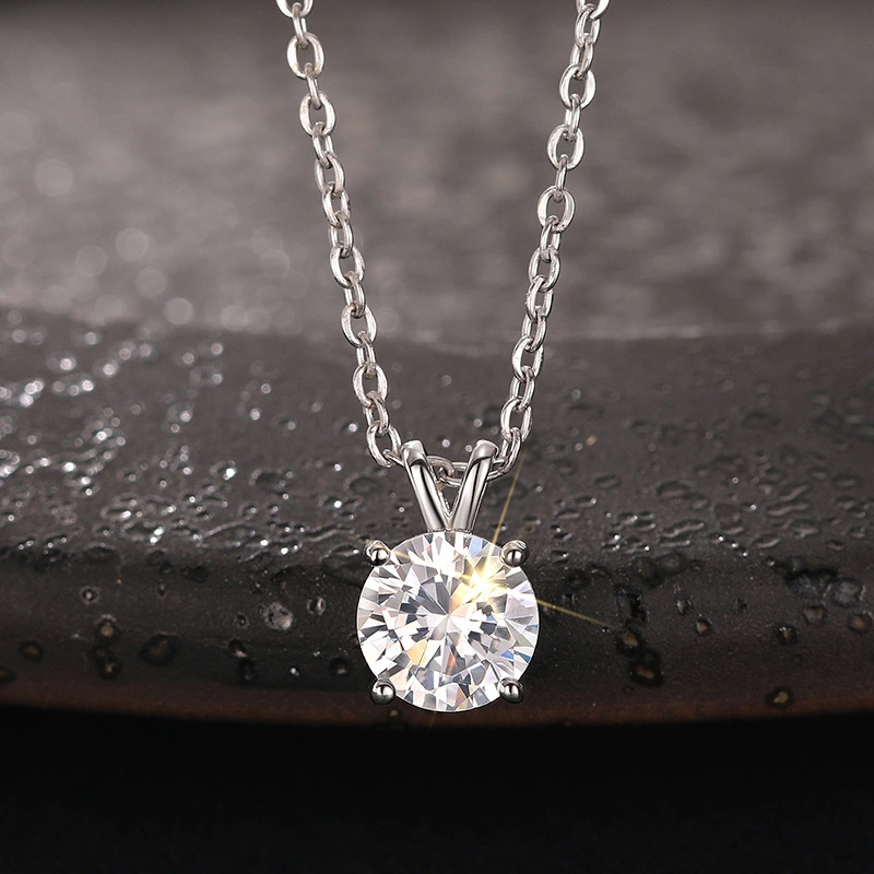   Hot selling versatile elegant necklace for women V-shaped connection O-shaped necklace daily round geometric style