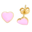 New trend earrings niche design oil drop heart earrings simple personality earrings era068