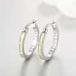 Hot-selling earrings for women, imitation opal, ring-shaped exquisite jewelry, personalized internet celebrity style, fashionable and super hot-selling