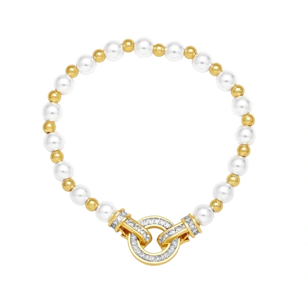 Clearance European and American jewelry style pearl bracelet female temperament beaded bracelet couple girlfriends hand jewelry brk62