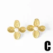 AS jewelry pearl flower earrings gold-plated zircon round earrings earrings erz54