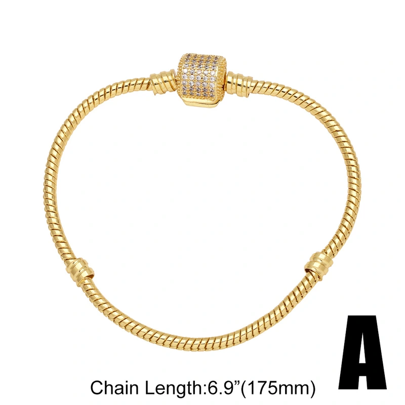 AS jewelry 26 letters pendant bracelet female gold-plated love hand jewelry bracelet brc19