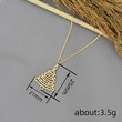  Christmas holiday pendant necklace Christmas tree line jewelry women's fashion sweet cute jewelry gift