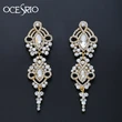 AS jewelry Europe and the United States hot selling wedding tassel earrings light luxury high-end earrings female all-match earrings ern59