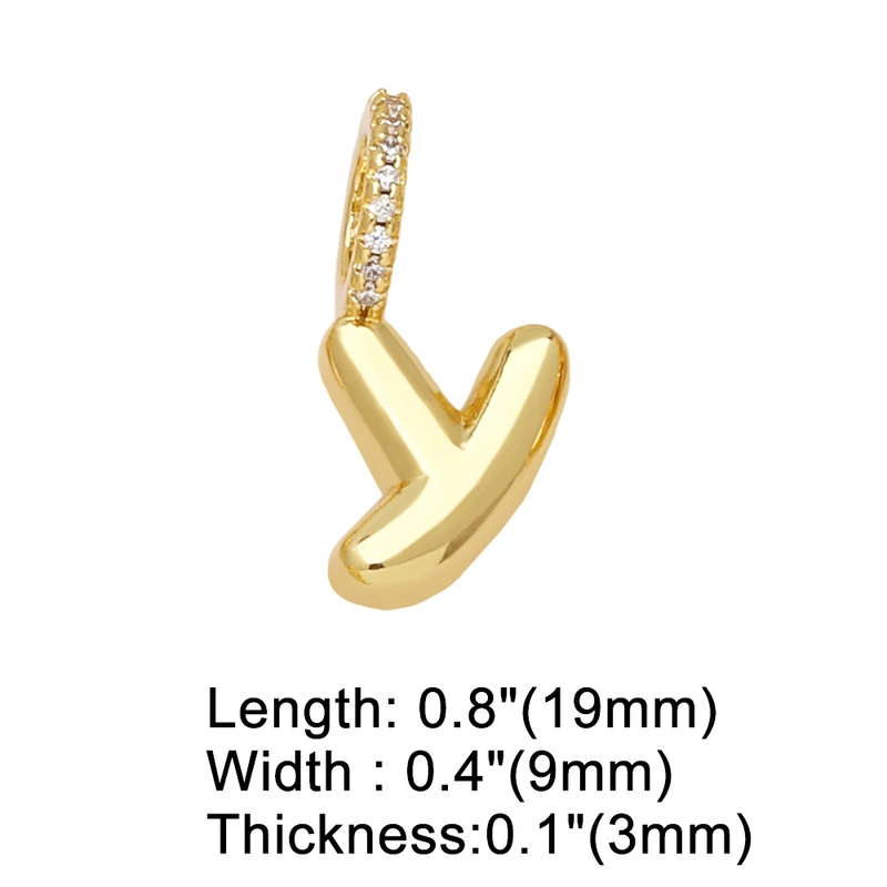 AS jewelry 26 letters pendant bracelet female gold-plated love hand jewelry bracelet brc19