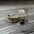   Temperament earrings for women new elegant two-color jewelry exquisite accessories fashion style
