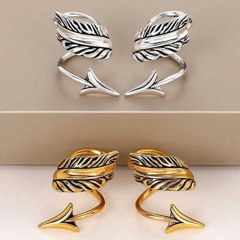 Unisex ear clip arrow ear jewelry INS arrow ear bone clip European and American trend non-pierced earrings