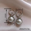 Live broadcast gentle new imitation pearl earrings with diamonds shining ladies elegant jewelry princess hot accessories
