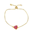 Hot selling triangle pendant bracelet female niche light luxury high-end gold-plated bracelet brc54