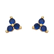 Clearance style simple earrings internet celebrity design small zircon earrings female niche ear jewelry wholesale erz73