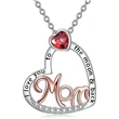 Hot selling new arrival letter heart necklace two-color electroplating European and American fashion necklace