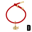 AS jewelry tree of life love pendant bracelet female gold-plated zircon red rope hand jewelry brf32