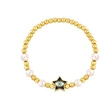 Clearance European and American trendy five-pointed star devil's eye bracelet niche Internet celebrity fashion bracelet bre79