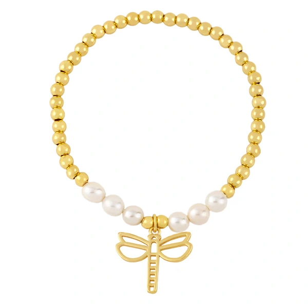 Clearance European and American new jewelry color sunflower sunflower smiley face pearl bracelet beaded bracelet female brd82