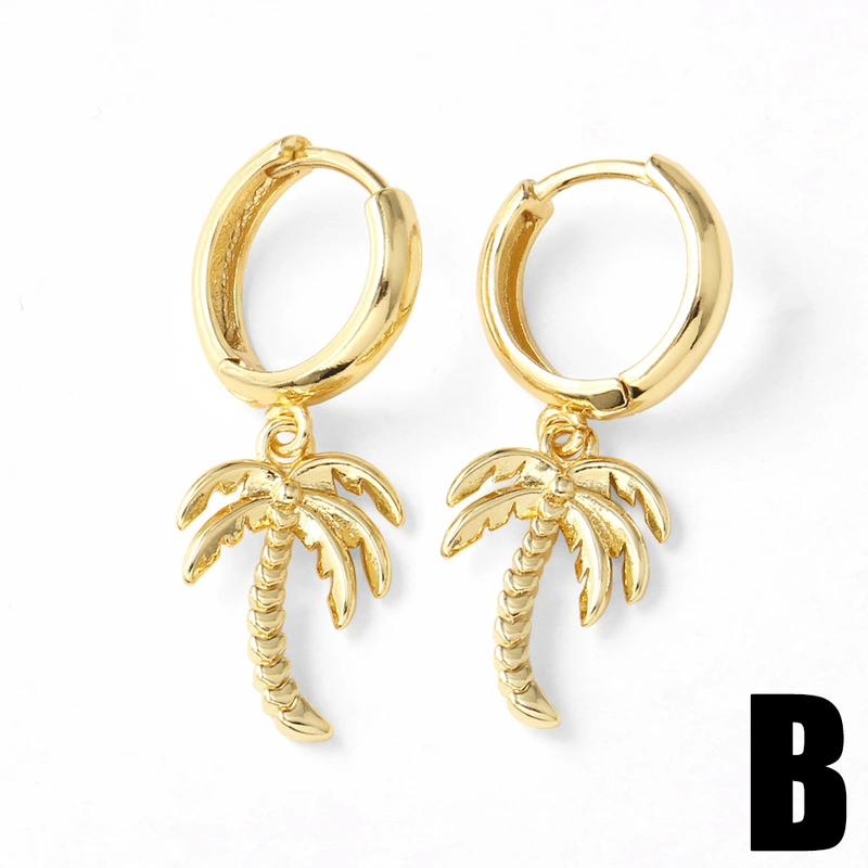 AS jewelry Europe and the United States hot selling ocean style fishtail turtle conch pendant earrings earrings female ers33 ring