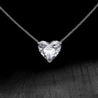 European and American new hot selling love necklace single zircon jewelry women's exquisite clavicle chain wholesale