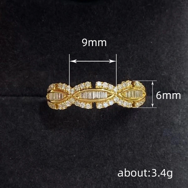   Hot selling ring for women, high-end exquisite personality tail ring, internet celebrity design index finger ring