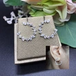 Live hot selling earrings creative geometric zircon C-shaped earrings for women with round faces and slimming earrings